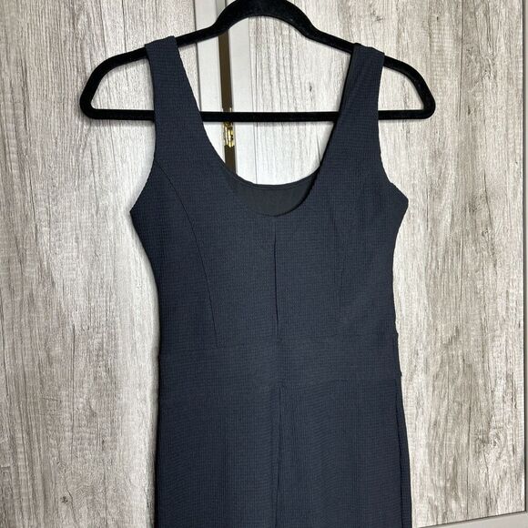 Year of Ours Women Ribbed Reformer Jumpsuit Workout Yoga Pilates Black Size L - Picture 7 of 9